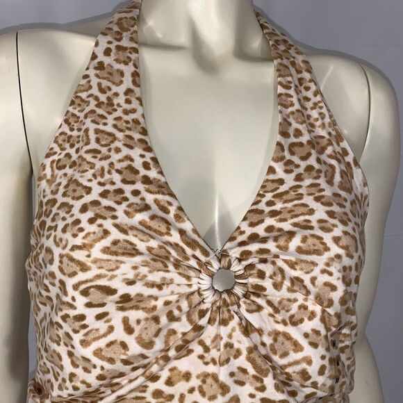 Jones New York Animal Print Halter top - Picture 9 of 11